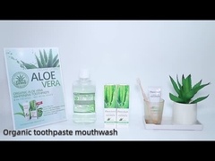 Doğal Aloe Vera Diş Beyazlatıcı Diş Macunları