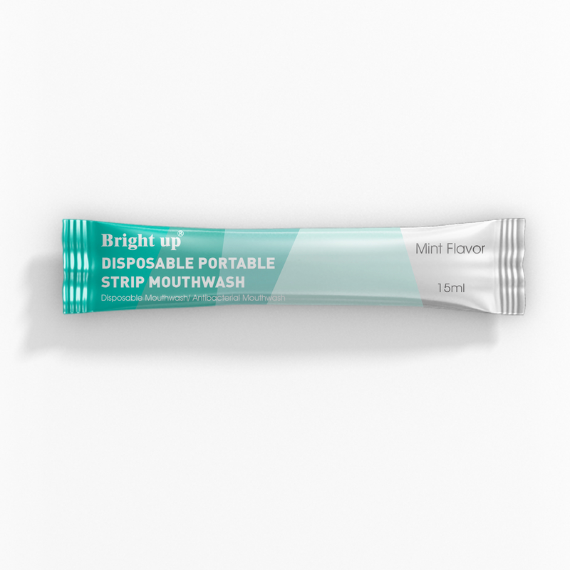 Nane Aromalı Alkolsüz Ağız Yıkama Sıvısı Poşetli Poşet 10ml Private Label