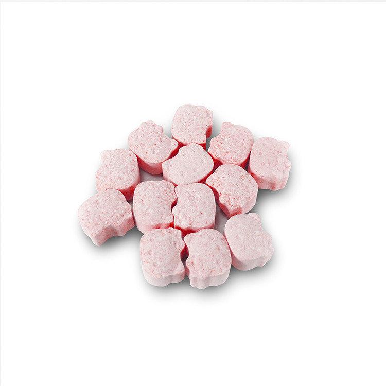 Florür Ağız Temizleme Diş Macunu ile OEM Taşınabilir 50g Diş Beyazlatma Tabletleri