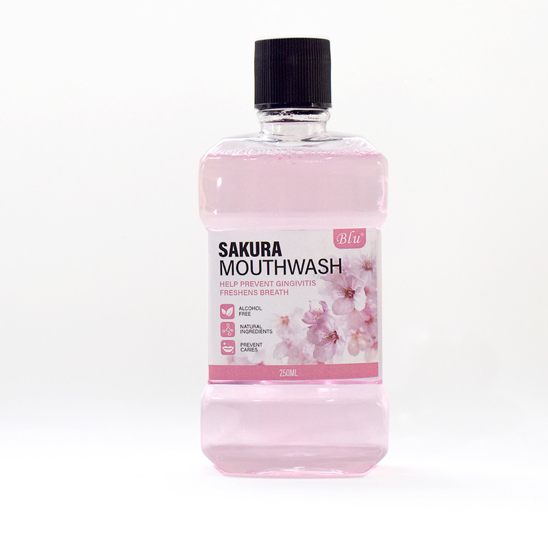 Alkolsüz Organik Antibakteriyel Ağız Sağlığı Bakımı Meyve Aroması 250 ml Ağız Şişesi Dişeti Sağlığı İçin