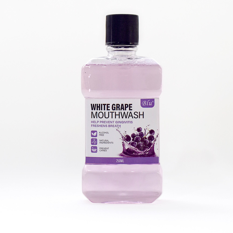 Alkolsüz Organik Antibakteriyel Ağız Sağlığı Bakımı Meyve Aroması 250 ml Ağız Şişesi Dişeti Sağlığı İçin