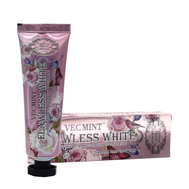 Lily Lily Rose Osmanthus Aromalı Kimyasal Pasta Diş macunu 400g beyaz kağıt kutu ile