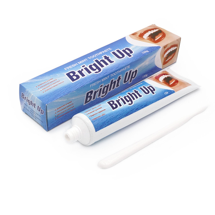 Yumuşatma Fabrikası Üretimi 150g nane tadı Taze nefes Dişler Beyazlama diş macunları