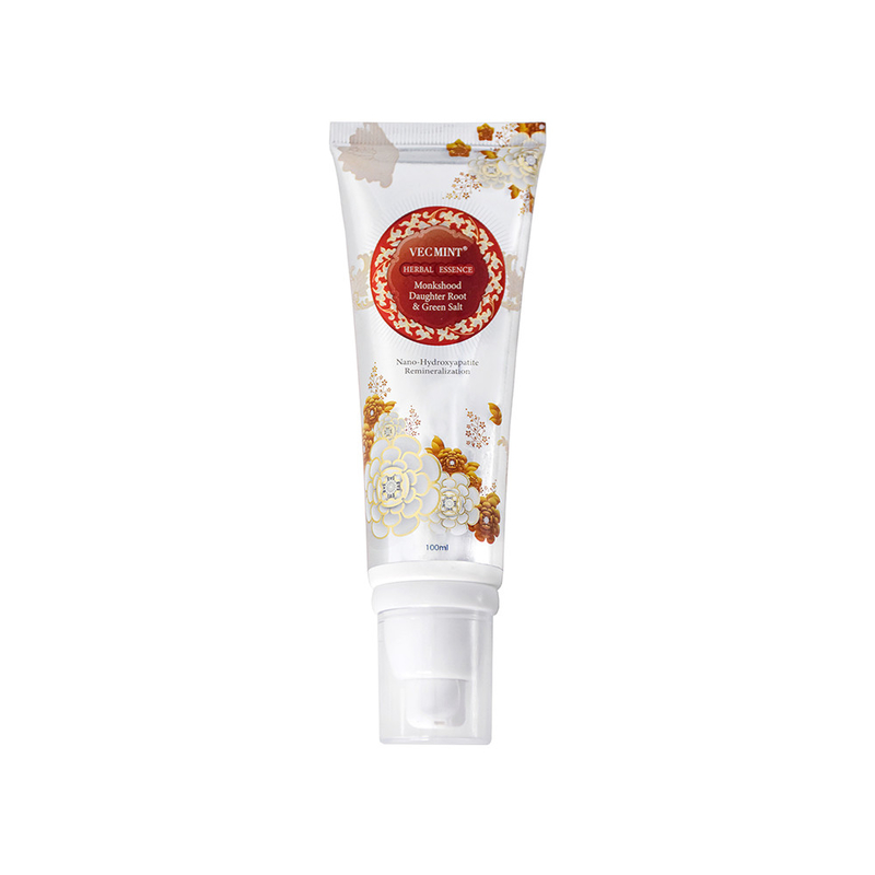 VECMINT HERBAL ESSENCE Nano-Hydroxyapatile Remineralizasyon Diş macunu 100g Sağlıklı Dişler için Sıcak Satış Fabrika Doğrudan Teslim