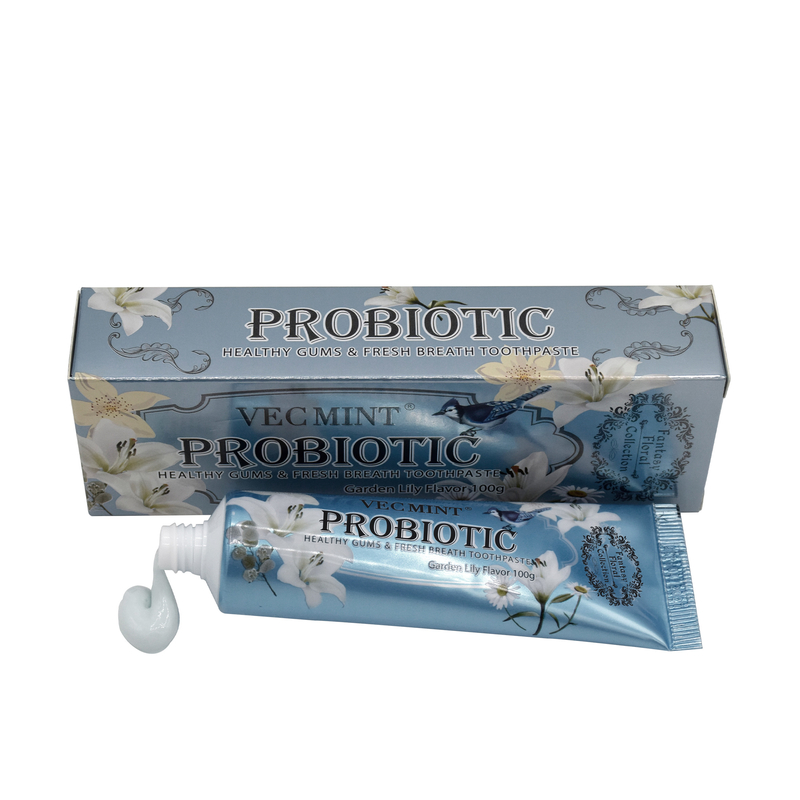 VECMINT Lily Diş Mağazası Sağlıklı Dişler İçin 100g Diş Mağazası Şık Çiçek Koleksiyonu Sıcak Satış Fabrika Doğrudan Teslim