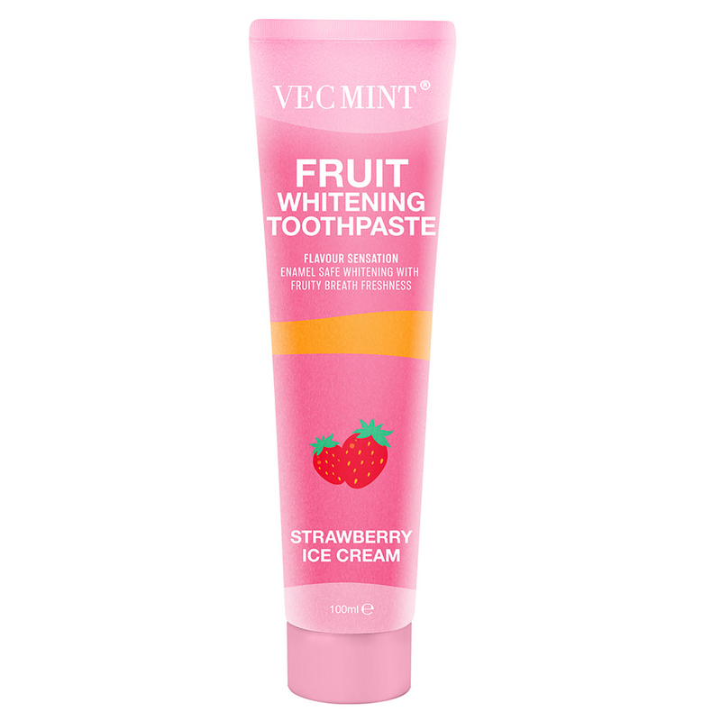 Vecmint 100ml Meyve - Aromalı Beyazlatıcı Diş Mağazası Set - 4 Lezzetli Aroması, Enamel - Güvenli Beyazlatıcı ve Meyve Tazeliği