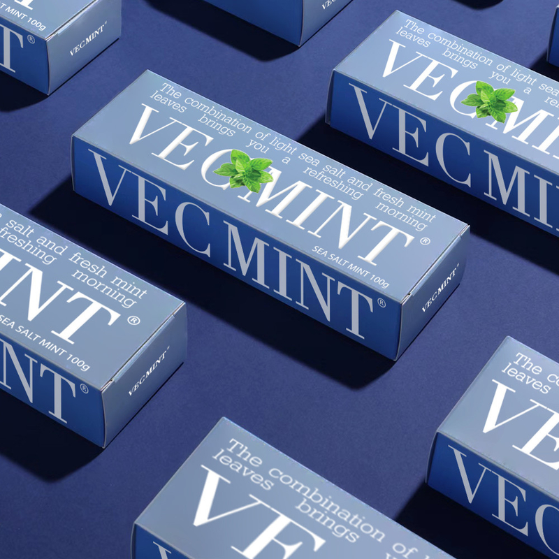 VECMINT Deniz Tuzu ve Taze nane diş macunu - Ağzınızı bırakır 100g yenilenmiş toptan üretim fabrikası