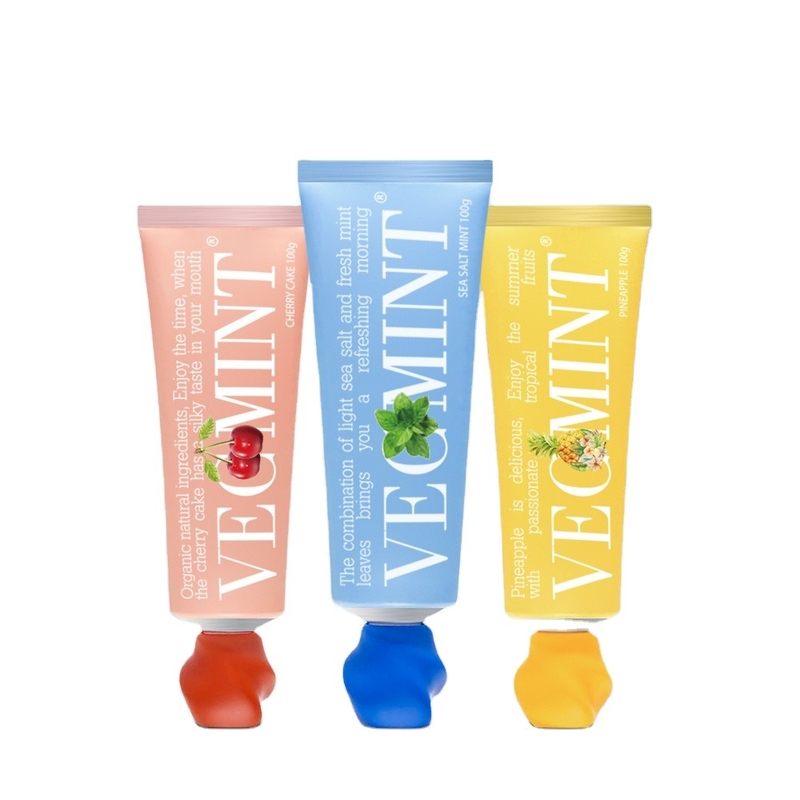 VECMINT Kirazlı Kek Aromalı Diş Mağazası - Organik Doğal Malzemelerle, Sevimli Sütlü Ağız Deneyişi