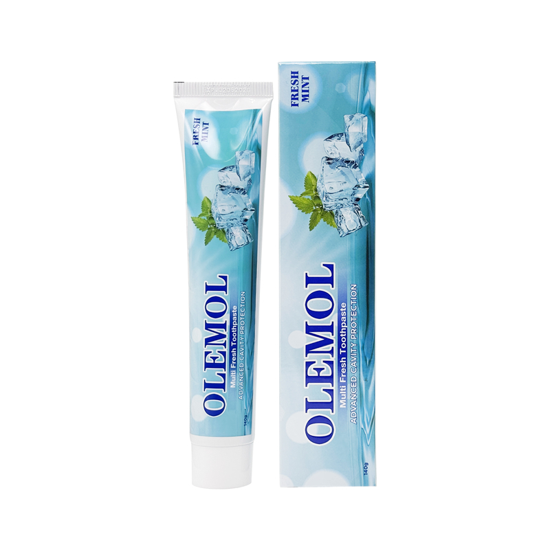 OLEMOL Multi Fresh Toothpaste 100g - Günlük Ağız Hijyeni ve Diş Bakımı için Gelişmiş Çürük Koruması ile Taze nane tadı