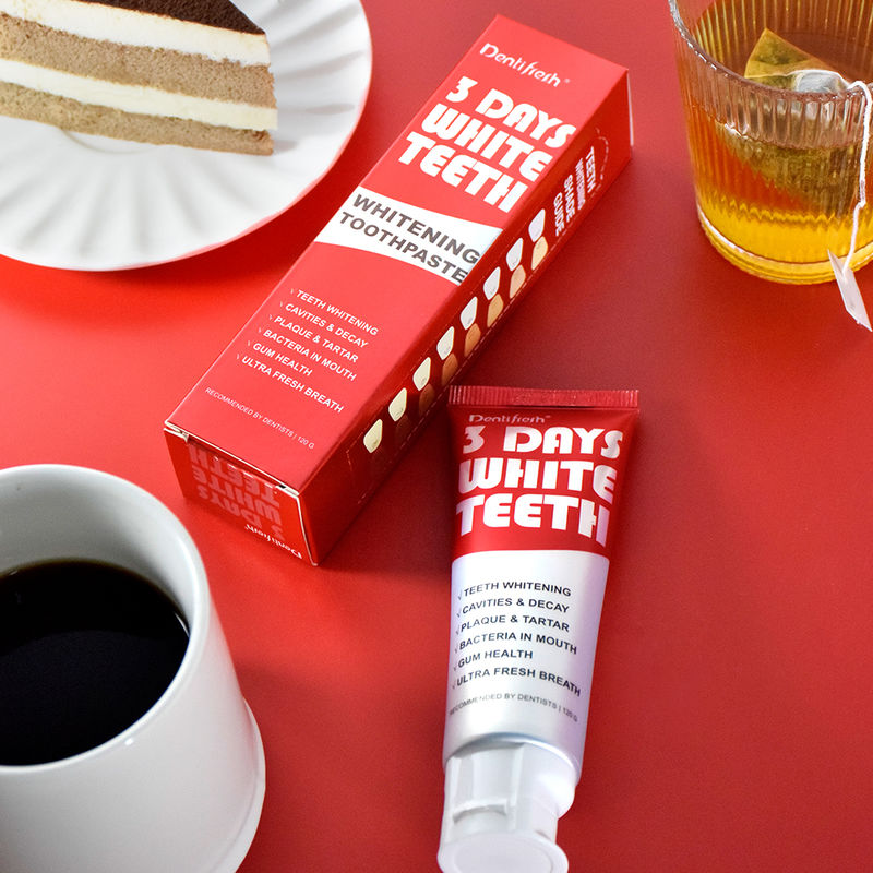 3 Gün İleri Diş Beyazlama Diş Macunları Daha Parlak Bir Gülümseme İçin Sodyum Fitat Malzemeleri