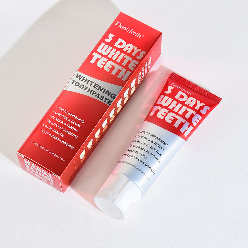 3 Gün İleri Diş Beyazlama Diş Macunları Daha Parlak Bir Gülümseme İçin Sodyum Fitat Malzemeleri