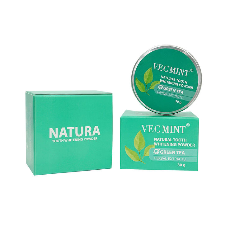 NATURA VECMINT Doğal Diş Beyazlatıcı Tozu - Yeşil Çay Bitkisel Ekstraktlar Ağız Bakımı Beyazlatıcı Tozu (30g)