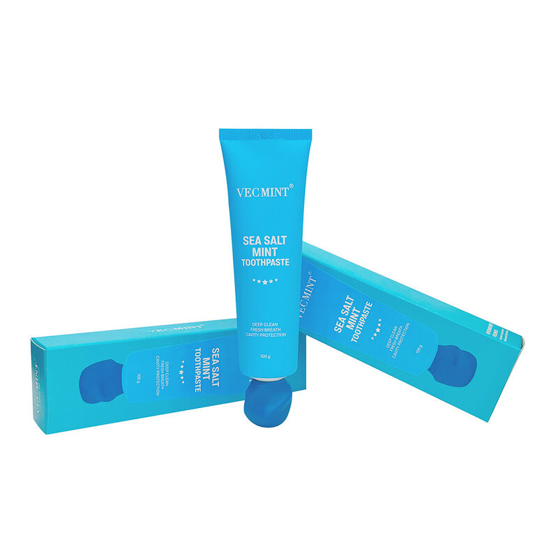 VECMINT 100g Deniz Tuzu nane diş macunu - Derin Temiz Dişler ve Taze Nefesli Ağız Bakımı