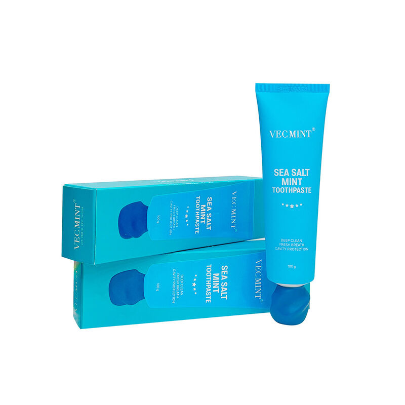 VECMINT 100g Deniz Tuzu nane diş macunu - Derin Temiz Dişler ve Taze Nefesli Ağız Bakımı