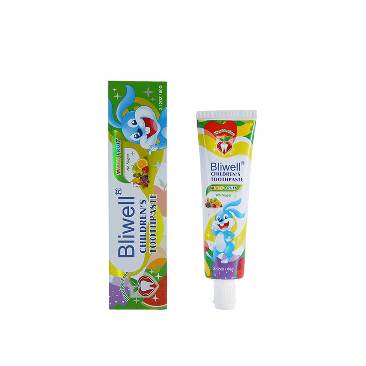 125g çocuklar Sakız Aromalı Diş Macunu çocuk diş macunu OEM yutmak için güvenli