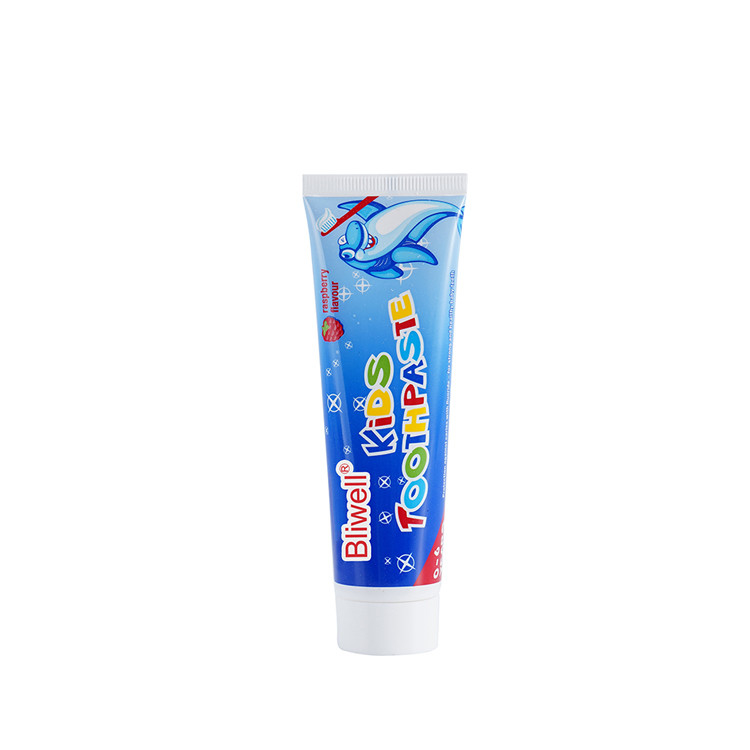 125g çocuklar Sakız Aromalı Diş Macunu çocuk diş macunu OEM yutmak için güvenli