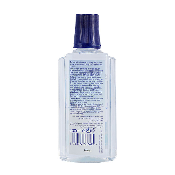 Nane Aromalı 400ml Antibakteriyel Antifungal Ağız Bakımı Ağız Suyu Sigara İçenler İçin Nefes