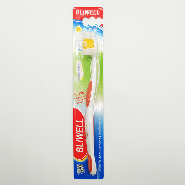 Toptan OEM Çevre Dostu Renkli Saplı Plastik Oral Temiz Yumuşak Yeniden Kullanılabilir Diş Fırçası